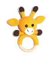 Zürafa Amigurumi Çıngırak