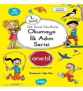 Okumaya İlk Adım Serisi Anetil Düz Yazı (10 )
