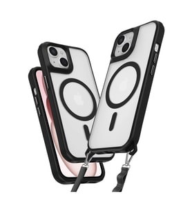 Newface Apple iPhone 14 Kılıf Enka Magsafe Silikon Kılıf - Siyah