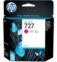 Tonersepeti Hp 727-B3P14A Orjinal Kırmızı Mürekkep Kartuş 40 ml