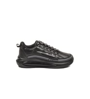 Mc Jamper Beyaz Memory Foam Lastik Bağcıklı Erkek Sneaker 2250-1 M (Siyah)