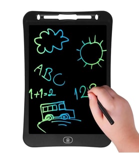 10 Inch, Kalemli LCD Dijital Çizim-Eğitim Yazı Tableti, Dijital Çizim Pedi-10 inç, Siyah