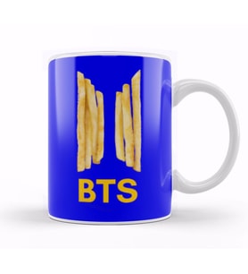 Bts Army Mcdonalds LOGO Kupa Bardak Porselen