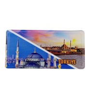Türkiye Temalı Plaka Magnet (Karışık)