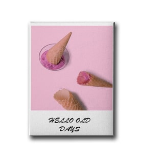 Hello Old Days Canvas Tablo MİND685