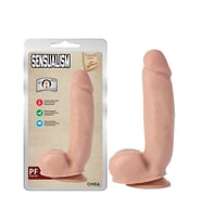 Sensualism 21cm Kıkırdaklı Gerçekçi Dildo