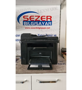 HP LASERJET 1536DNF LAZER YAZICI DUBLEX + NETWORK +FAX + TARAMA +CHIPSİZ TONER KULLANIR (2, EL ALZER YAZICIDIR )