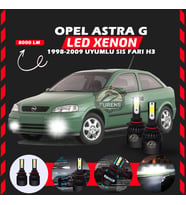 Opel Astra G 1998-2009 Sis Farı Uyumlu Şimşek Etkili Led Xenon Light Series H3