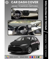 TOYOTA COROLLA (2019+) TORPİDO ÖRTÜSÜ E210 KASA HAYALET EKRANLI DİJİTAL GÖSTERGELİ TORPİDO KORUMA