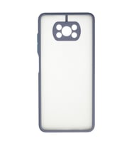 Pocophone X3 Kılıf Montreal Silikon Kapak - Gri