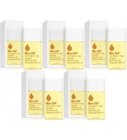 Bio-Oil %100 Natural Çatlak Karşıtı & Leke Karşıtı Nemlendirici Doğal Cilt Bakım Yağı 60ML (5Li Set)