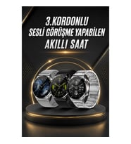Akıllı Saat NFC Uyumlu Bluetooth Bağlantılı Android iOS Sağlık ve Uyku Takibi