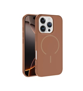 Apple iPhone 16 Pro Kılıf M-safe Şarj Özellikli Zore Meta Kapak