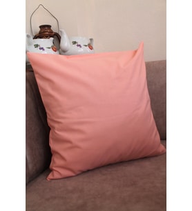 Yavru Ağzı Premium %100 Pamuklu Fermuarsız Kırlent Kılıfı 43x43cm