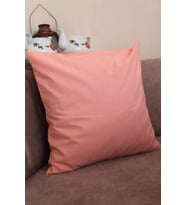 Yavru Ağzı Premium %100 Pamuklu Fermuarsız Kırlent Kılıfı 43x43cm