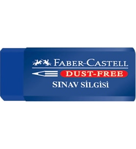 Faber-Castell Dust-Free Mavi Sınav Silgisi 187136