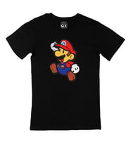 Süper Mario Siyah Tişört