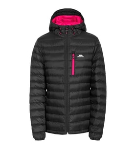 Trespass FAJKDOM20002 Arabel Female Down Jacket Black Kadın Outdoor Ceket (Siyah)