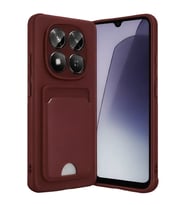 Newface Xiaomi Redmi Note 15 Pro 5G Kelvin Kartvizitli Silikon - Bordo