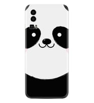 General Mobile Gm 23 Kılıf Silikon Desen Özel Seri Sevimli Panda 1794