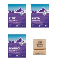 Okyanus 9. Sınıf Iceberg Fizik Kimya ve Biyoloji Soru Bankası  3lü Set + Telefon Standı