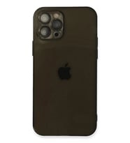 Durukar® iPhone 12 Pro Max Kılıf Fly Lens Silikon - Siyah