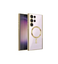 Samsung Galaxy S24 Ultra Kılıf Kross Magneticsafe Kapak - Gold