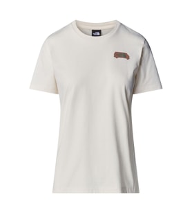 The North Face  Kadın OUTDOOR GRAPHIC Tişört  NF0A8C22QLI1 (Beyaz)