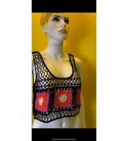 ETNİK MOTİF FİLE CROP KADIN KIZ BÜSTİYER STANDART BEDEN (Pembe)