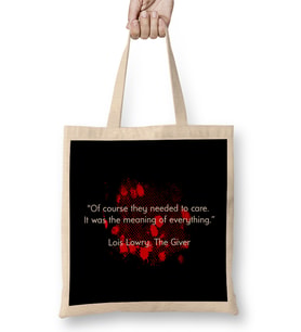 Dystopian Meaning Of Everything Quote Bez Çanta Uzun Saplı