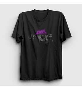 Presmono Unisex Siyah Members Black Sabbath T-Shirt 17875tt
