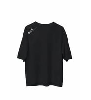 Erkek Baskılı T-Shirt Kısa Kol Bisiklet Yaka Regular Fit Rahat Kalıp Günlük Tişört - Siyah
