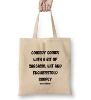 Sarcasm Funny Sayings Quote lover Gift For Women And Men - Vintage Retro Rainbow Style Bez Çanta Uzun Saplı