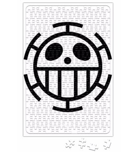 Trafalgar's Flag One Piece Puzzle 240 Parça Yapboz