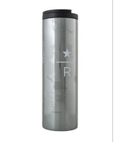 Starbucks Reserve Gümüş Harita Tasarı mlı Termos - 473 ml