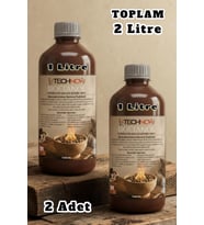 Technow 2000ml Kokusuz ve Dumansız Yüksek Kaliteli Bioethanol Şömine Yakıtı 2 Litre