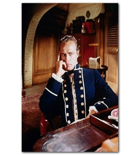 Cakatablo Marlon Brando Denizde İsyan MDF Tablo