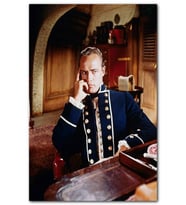 Cakatablo Marlon Brando Denizde İsyan MDF Tablo