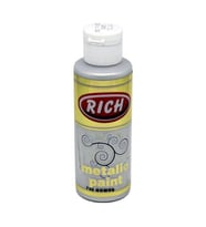 Rich Metalik Akrilik Boya 120 cc. 732 GÜMÜŞ 