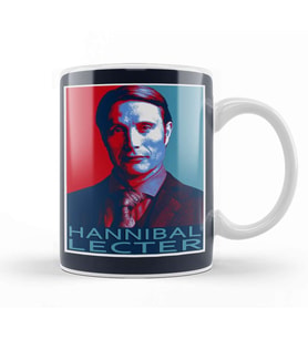 Blood Hannibal Lecter Kupa Bardak Porselen