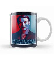 Blood Hannibal Lecter Kupa Bardak Porselen