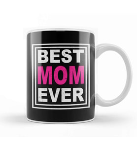 Best Mom Ever Gifts Anneler Günü 02 Kupa Bardak Porselen