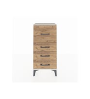 Arges Komodin 4 Çekmeceli 44x30x96 Aytaşı-Çam