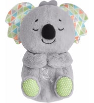 Fisher-Price Uyku Arkadaşı Koala - Müzikli Pelüş Oyuncak ve Uyku Yardımcısı, Gerçekçi Nefes Alma Har (Çok Renkli)