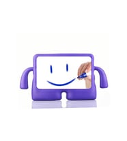 Fuchsia iPad Pro 13 2024 ile Uyumlu kOkO Eğlenceli Karakterli Standlı Yumuşak Çocuk Tablet Kılıfı