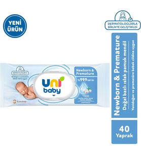 Lexroo Newborn & Premature Islak Mendil 1x40
