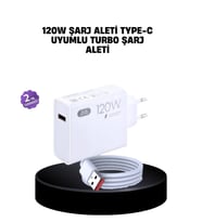 120w Mi Turbo Destekli Hızlı Şarj Cihazı Type-c Uyumlu Akım Korumalı