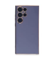 Samsung Galaxy S23 Ultra Kılıf Volet Silikon - Mavi
