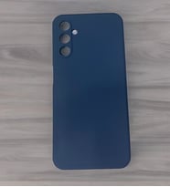 Samsung A14 4G Lansman Kaliteli Silikon Telefon Kılıfı (B.Lacivert)