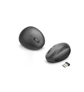Kablosuz Ergonomik Dikey Gaming Mouse Dual Mod 3200 Dpi 6 Tuş Bilek Dostu - Siyah ND1210
